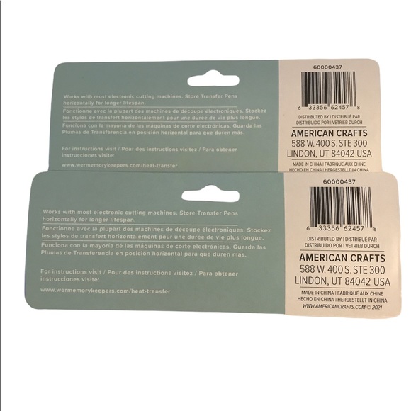 🔸2/$10🔸Heat Transfer Pens We R Memory Keepers - Picture 2 of 4